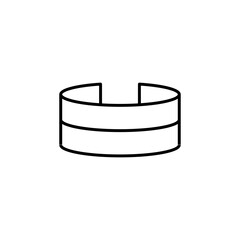 Augmented reality icon. VR technology. Vector illustration