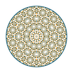 Vector Asian Geometric Mandala