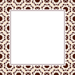 Vector Ornamental Decorative Frame