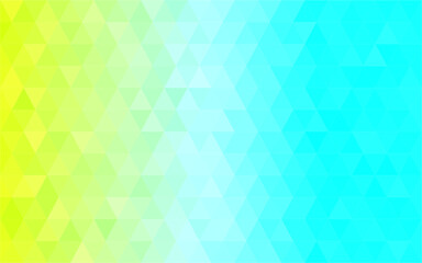 blue and yellow polygonal mosaic background, Vector illustration, Used for presentation, information, technology, website, poster, business, work.