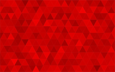 Red polygonal mosaic background, Vector illustration, Used for presentation, website, poster, business, work.