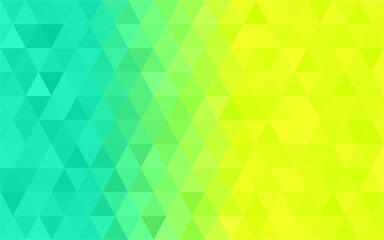 Obraz premium green polygonal mosaic background, Vector illustration, Used for presentation, information, technology, website, poster, business, work.