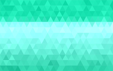 Green polygonal mosaic background, Vector illustration, Used for presentation, information, technology, website, poster, business, work.