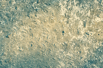 Concrete slab with old peeled gray paint. The background is in the form of a concrete slab surface.