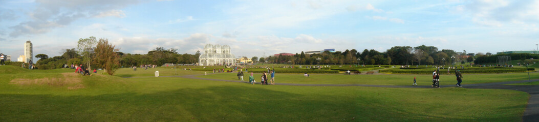 botanic garden in curitiba southern brazil