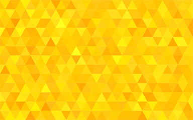 Fototapeta na wymiar Orange polygonal mosaic background, Vector illustration, Used for presentation, website, poster, business, work.