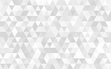 gray polygonal mosaic background, Vector illustration, Used for presentation, website, poster, business, work.