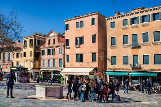 Venedig, Italien - Campo Santa Margherita