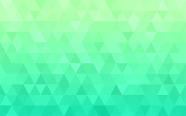 Green polygonal mosaic background, Vector illustration, Used for presentation, information, technology, website, poster, business, work.