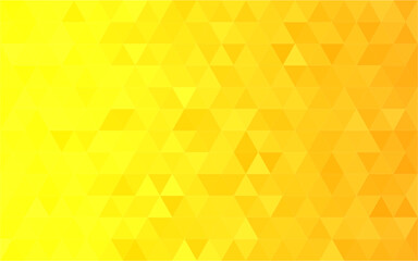 Orange polygonal mosaic background, Vector illustration, Used for presentation, website, poster, business, work.