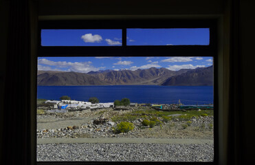 panoramic view from the window