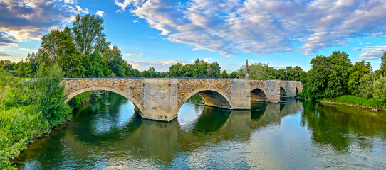 Ulrichsbrücke zwischen Köngen und Wendlingen am Neckar, Kreis Esslingen