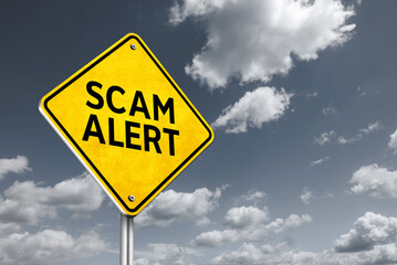 Scam Alert - roadsign message