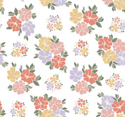 Beautiful Ditzy floral pattern seamless
