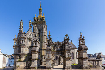 parish cloister of Saint Thegonnec, in Brittany