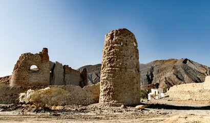 Dank, a settlement in the northern part of the Sultanate of Oman et the skirts of Hajar mountains  