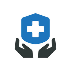 Medical insurance icon