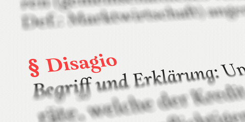 Disagio rechtlich erklärt