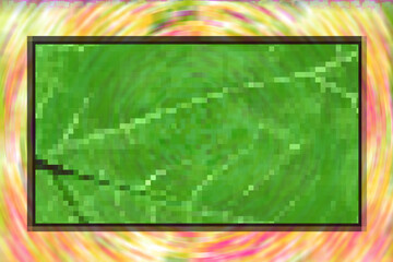 Naklejka premium multicolored pixel, dot design abstract background with copy space used by designers