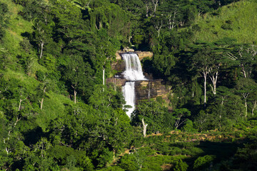 Thaliya Watuna Falls is situated in knuckles forest reserve in Kandy,Central province, Sri Lanka