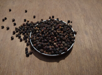 black pepper in a bowl