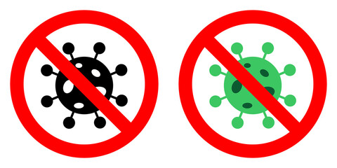 Ayuda a detener la propagación del coronavirus. Stop. Proteger la salud. detener contagios por enfermedad. Pandemia o epidemia mundial. Conjunto de iconos