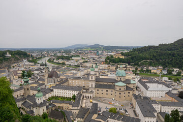 Fototapeta premium buildings like cathedral or dome in Salzburg