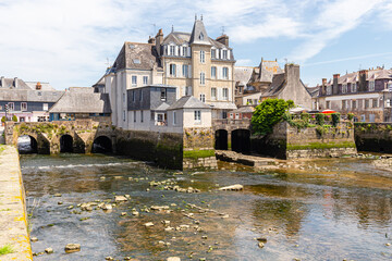 the Pont Rohan in Landerneau, Brittany