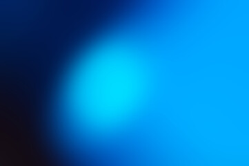 Blue abstract blurred gradient background