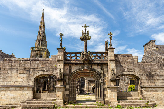 parish enclosure of La Martyre, in Brittany