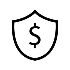 Money protection icon