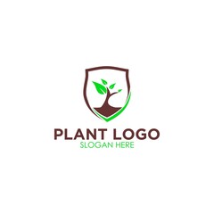 graphic plant logo