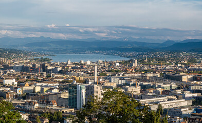Zurich - the largest city of Switzerland and  a global center of banking and finance