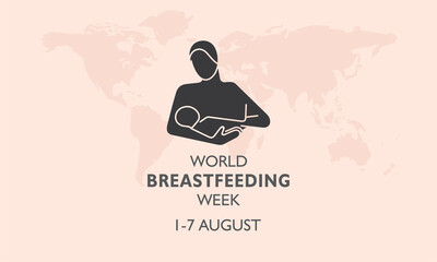 Concept of World Breast feeding Week observed in first week of August Month