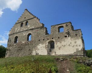 Fototapeta na wymiar An old ruin in Sweden