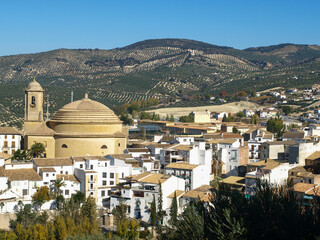 View of the Granada town of Montefr&iacute;o, one of the most beautiful in the world according to National Geographic magazine
