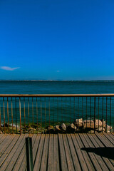 Obraz premium wooden pier in the sea