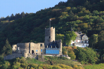Fototapeta na wymiar Landshut Castle Bernkastel-Kues Germany