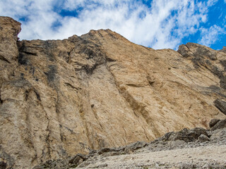Rotwand and Masare via ferrata in the rose garden in the Dolomites