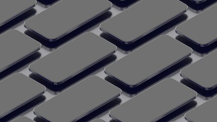 smart Phone isometric background
