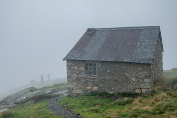 caba&ntilde;a de Caoussis, valle de Valier -Riberot-, Parque Natural Regional de los Pirineos de Ari&egrave;ge, cordillera de los Pirineos, Francia