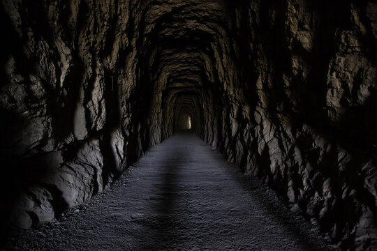 Fototapeta Stone cave interior