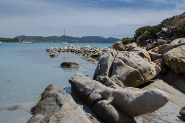 Mittelmeerküste auf Sardinien