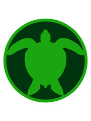Button Wasserschildkröte Logo Stempel 