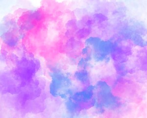 abstract background with color clouds