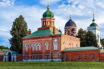 View of Spasso-Borodino Convent,