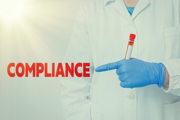 Handwriting text writing Compliance. Conceptual photo ability of an object to yield elastically...