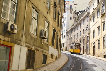Fototapeta na wymiar Lisbon trams