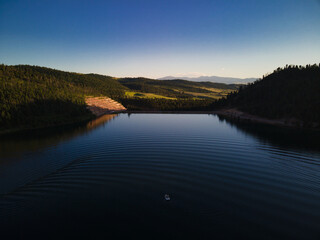 lake in the mountains