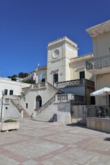 Fototapeta premium Santa Cesarea Terme - Municipio di mattina